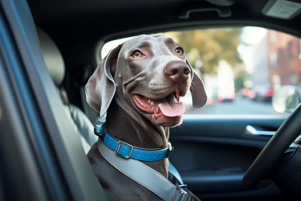 Nissan Pathfinder Dog Car Seat Belt for Weimaraners