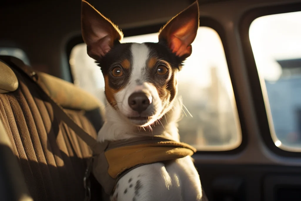 Honda Fit Dog Safety Belt for Rat Terriers