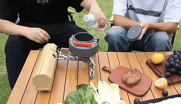 Portable 2670W Folding Gas Stove for Camping and Outdoor Adventures2