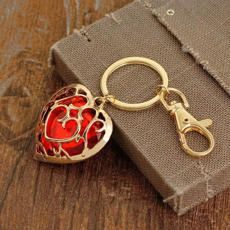 Fooderwerk Jewelry 2018 European And American New Jewelry Key Ring Zelda Legend With The Same Hollow Love Keychain For Men Women Fooderwerk Jewelry 2018 European And American New Jewelry Key Ring Zelda Legend With The Same Hollow Love Keychain For Men Women