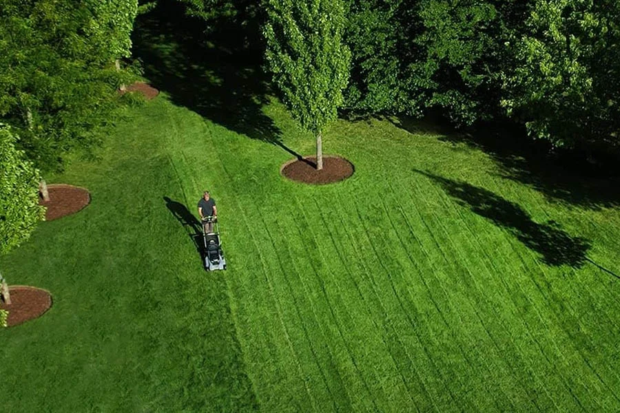 eco electric lawn mower