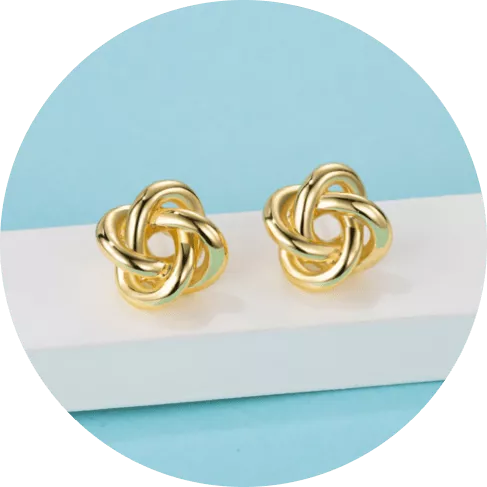 Designer Copper Earrings Des (2)